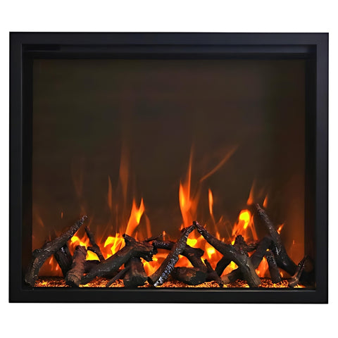 Amantii TRD Traditional Series 48" Smart Electric Fireplace | TRD-48