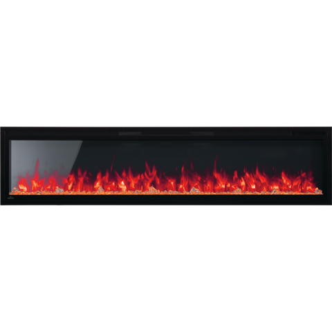 Image of Napoleon Entice 72" Linear Wall Mount Electric Fireplace - NEFL72CFH-1