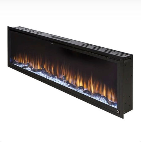 Image of Touchstone Sideline Elite 100" Linear Flush Mount WiFi Enabled Smart Electric Fireplace - (Alexa / Google Compatible) - 80044