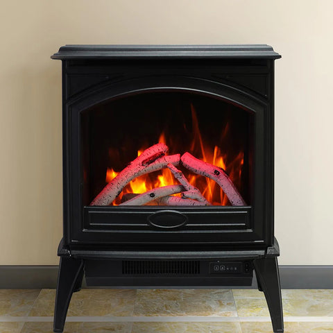 Image of Amantii 50" Cast Iron Freestand Electric Fireplace | E50-NA