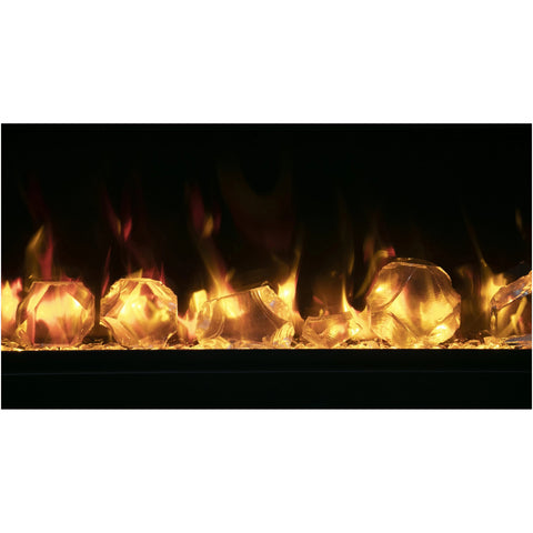 Image of Amantii 60" Symmetry Lumina Electric Fireplace | SYM-60-LUMINA