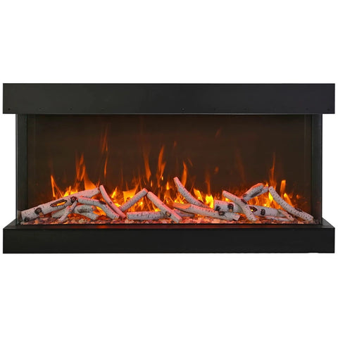 Image of Amantii 60" Tru View XL XT 3 Sided Glass Electric Fireplace | 60-TRV-XL-XT