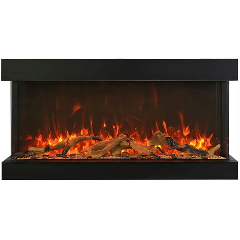 Image of Amantii 60" Tru View XL XT 3 Sided Glass Electric Fireplace | 60-TRV-XL-XT