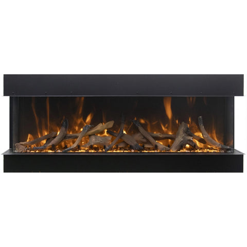 Image of Amantii 60" Tru View XL XT 3 Sided Glass Electric Fireplace | 60-TRV-XL-XT