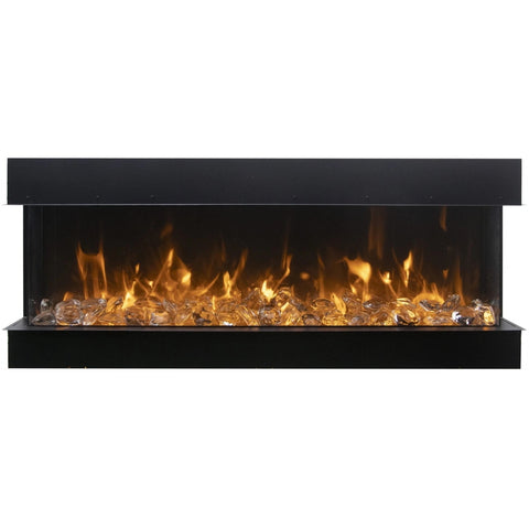 Image of Amantii 60" Tru View XL XT 3 Sided Glass Electric Fireplace | 60-TRV-XL-XT