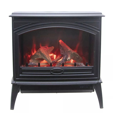 Amantii 70" Cast Iron Freestand Electric Fireplace | E70-NA