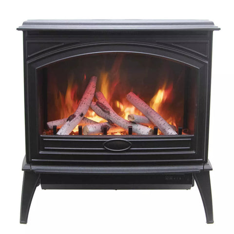 Image of Amantii 70" Cast Iron Freestand Electric Fireplace | E70-NA