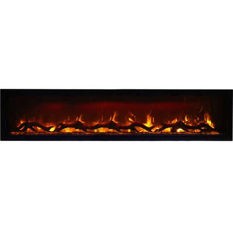 Amantii 74" Symmetry Lumina Electric Fireplace | SYM-74-LUMINA