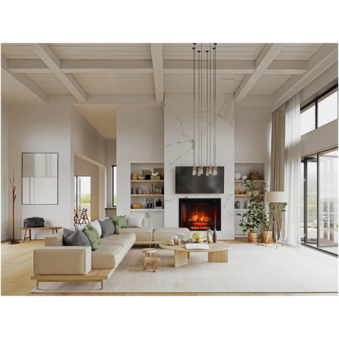 Image of Amantii Classic Edition 33" Fire & Ice Electric Fireplace | CE33