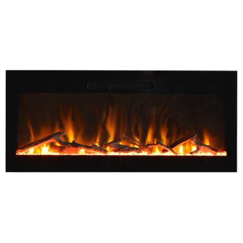 Amantii Evolution Linear 36" Fire & Ice Electric Fireplace | EVO3620