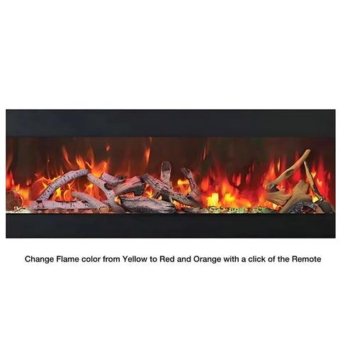 Image of Amantii Panorama BI Deep XT 72" Smart Built-in Electric Fireplace | BI-72-DEEP-XT