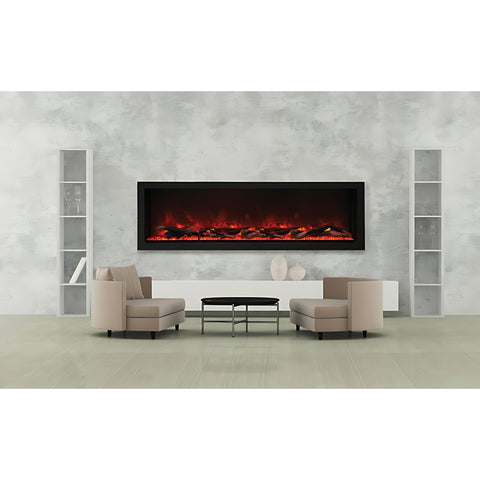 Amantii Panorama BI Deep XT 72" Smart Built-in Electric Fireplace | BI-72-DEEP-XT