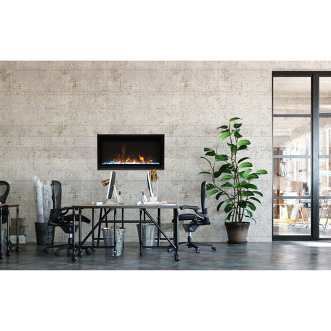 Amantii Panorama BI Series 30" Extra Slim Smart Electric Fireplace | BI-30-XTRASLIM