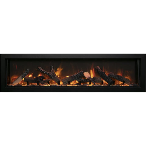 Image of Amantii Panorama BI Series 40" Deep Smart Electric Fireplace | BI-40-DEEP-OD