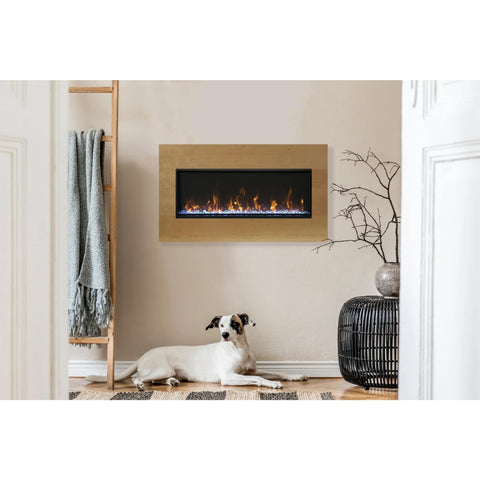 Image of Amantii Panorama BI Series 40" Extra Slim Smart Electric Fireplace | BI-40-XTRASLIM