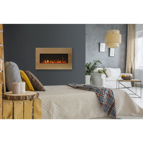 Amantii Panorama BI Series 40" Extra Slim Smart Electric Fireplace | BI-40-XTRASLIM