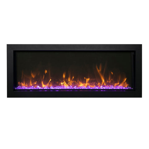 Amantii Panorama BI Series 40" Slim Smart Electric Fireplace | BI-40-SLIM-OD