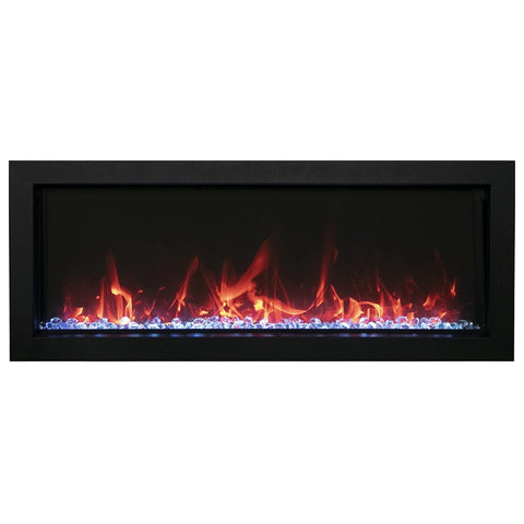 Amantii Panorama BI Series 50" Extra Slim Smart Electric Fireplace | BI-50-XTRASLIM