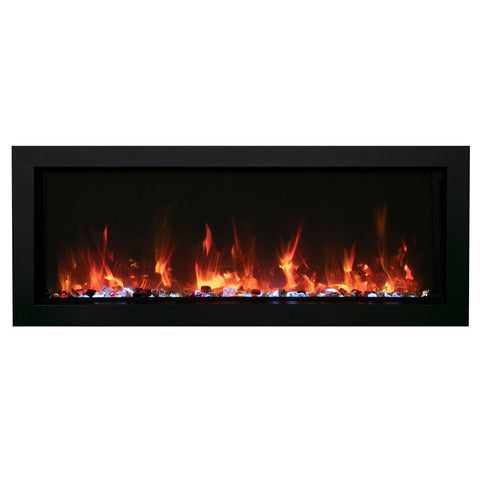 Amantii Panorama BI Series 50" Slim Smart Electric Fireplace | BI-50-SLIM-OD