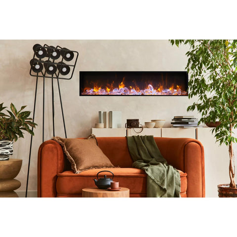 Amantii Panorama BI Series 60" Deep Smart Electric Fireplace | BI-60-DEEP-OD