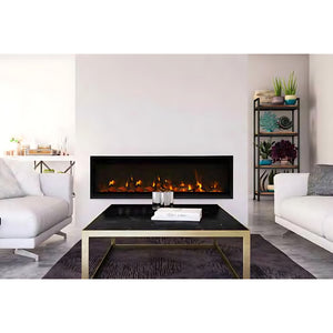 Amantii Panorama BI Series 60" Slim Smart Electric Fireplace | BI-60-SLIM-OD