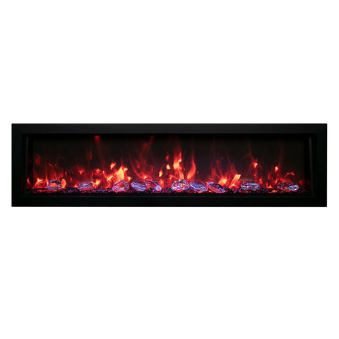 Amantii Panorama BI Series 72" Deep Smart Electric Fireplace | BI-72-DEEP-OD