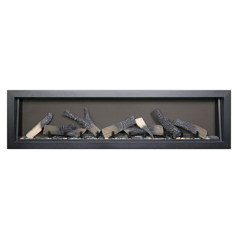 Image of Amantii Panorama BI Series 72" Deep Smart Electric Fireplace | BI-72-DEEP-OD