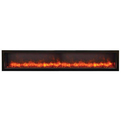 Amantii Panorama BI Series 88" Deep Smart Electric Fireplace | BI-88-DEEP-OD