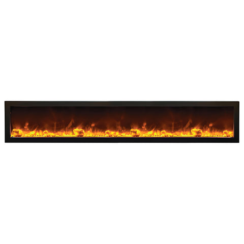 Amantii Panorama BI Series 88" Slim Smart Electric Fireplace | BI-88-SLIM-OD