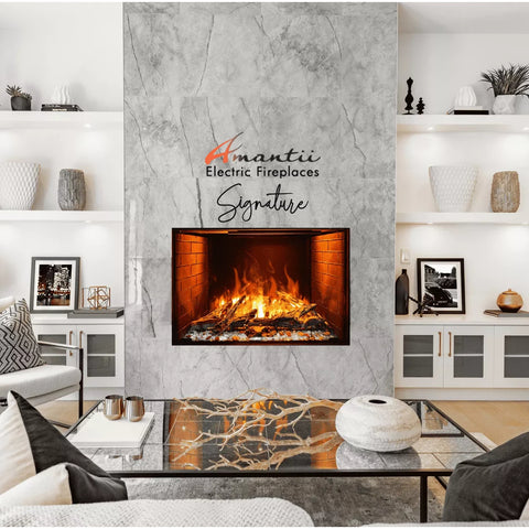 Amantii Signature Series Built-in Electric Fireplaces | TRD-38 SIG