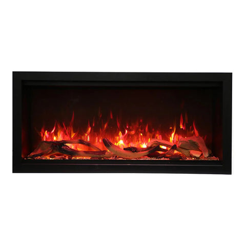 Amantii Symmetry XT Smart 42" Indoor/Outdoor Built-in Electric Fireplace | SYM-42-XT