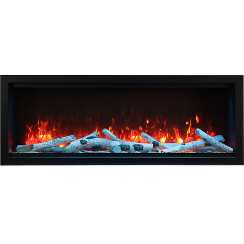 Amantii Symmetry XT Smart 60" Indoor/Outdoor Built-in Electric Fireplace | SYM-60-XT