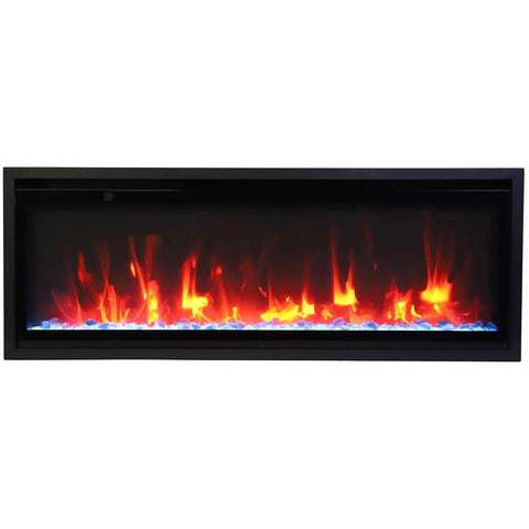 Amantii Symmetry Xtra Slim Smart 42" Electric Fireplace | SYM-42-XTRASLIM