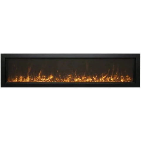 Amantii Symmetry Xtra Slim Smart 50" Electric Fireplace | SYM-50-XTRASLIM