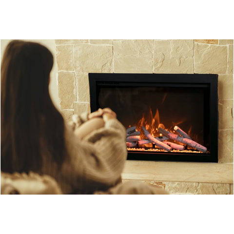 Image of Amantii TRD Traditional Series 30" Smart Electric Fireplace | TRD-30