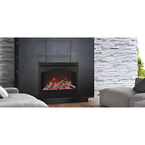 Image of Amantii TRD Traditional Series ZECL 3228 STL Electric Fireplace | ZECL-31-3228-STL