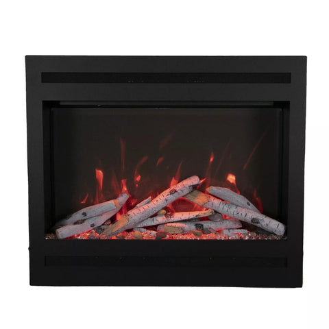 Image of Amantii TRD Traditional Series ZECL 3228 STL Electric Fireplace | ZECL-31-3228-STL