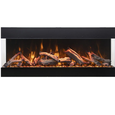 Amantii Tru View Bespoke 45" 3-Sided Built-in Electric Fireplace | TRV-45 BESPOKE