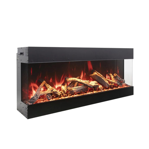 Image of Amantii Tru View Bespoke 45" 3-Sided Built-in Electric Fireplace | TRV-45 BESPOKE