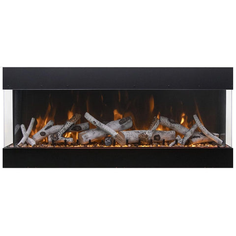 Amantii Tru View Bespoke 55" 3-Sided Built-in Electric Fireplace | TRV-55 BESPOKE