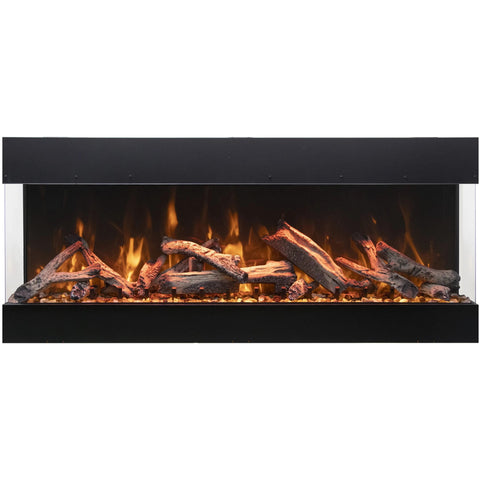 Amantii Tru View Bespoke 65" 3-Sided Built-in Electric Fireplace | TRV-65 BESPOKE