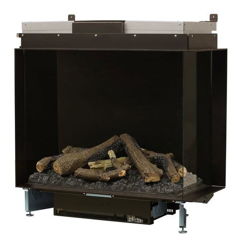 Image of Dimplex e-MatriX 37" Two-Sided Built-in Electric Firebox, Right-facing | FEF3226L2R