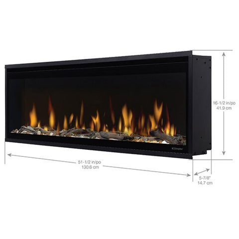 Image of Dimplex Ignite Evolve 50" Linear Built-in Electric Fireplace | 500002573