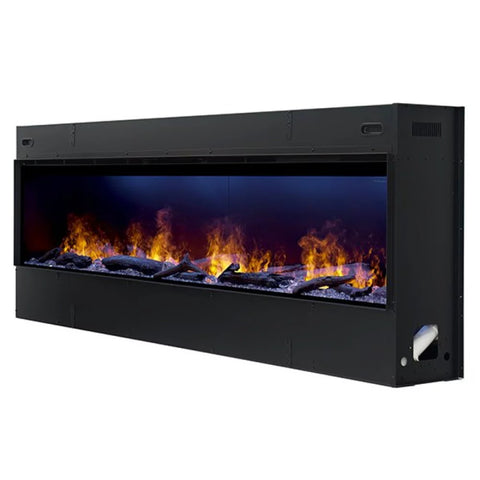 Image of Dimplex Opti-Myst® 86" Linear Wall-Mount/Built-In Electric Fireplace | OLF86-AM