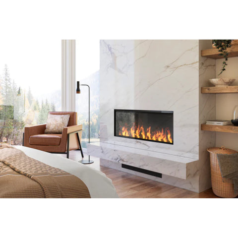 Image of Dimplex Optimyst® 46" Linear Electric Fireplace With Acrylic Ice and Driftwood Media | OLF46-AM