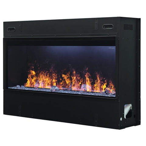 Image of Dimplex Optimyst® 46" Linear Electric Fireplace With Acrylic Ice and Driftwood Media | OLF46-AM