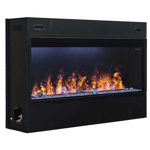 Image of Dimplex Optimyst® 46" Linear Electric Fireplace With Acrylic Ice and Driftwood Media | OLF46-AM