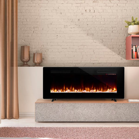 Dimplex Sierra 48" Linear Wall-mounted/Built-in Electric Fireplace | SIL48