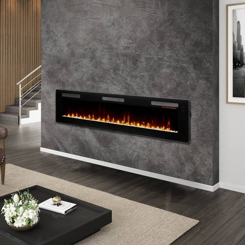 Image of Dimplex Sierra 72" Linear Wall-mounted/Built-in Electric Fireplace | SIL72