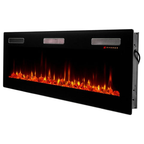 Image of Dimplex Sierra 72" Linear Wall-mounted/Built-in Electric Fireplace | SIL72